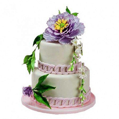 Торт Свадебный цветок купить - воронеж.сладкоежкин.рф